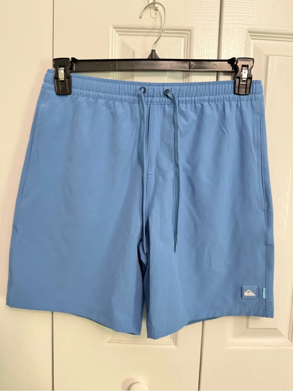Quiksilver Light Blue Swim Volley Shorts
